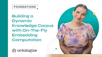 Building a Dynamic Knowledge Corpus with On The Fly Embedding Computation