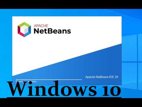How to install Apache Netbeans 29 on Windows 10