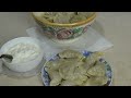 вареники из заварного теста с мясом и картошкой