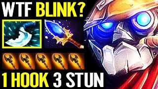 7.26 NEW META Clockwerk Blink Dagger - 1 Hookshot 3 Stun Aghanim Scepter Build vs Team Nigma Dota 2