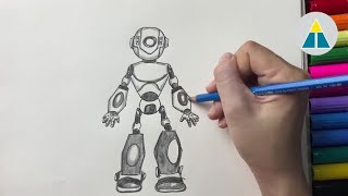 Xem ngay vẽ robot khó để thử thách bản thân