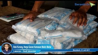 Stok Kurang, Harga Garam Kemasan Makin Mahal