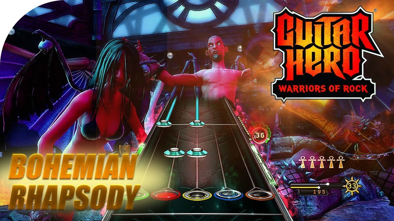 BOHEMIAN RHAPSODY" by Queen | Guitar Hero: Warriors of Rock - YouTube