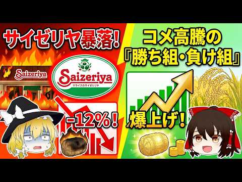 【食費が上がる理由】サイゼリヤが値上げせざるを得ない構造と投資の話【ゆっくり解説】