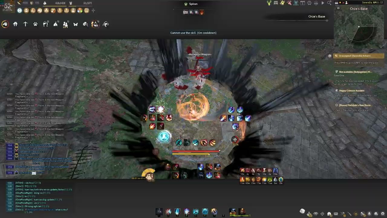 1 boss orzeka | Drakania Awakening #bdo