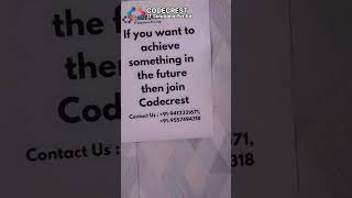 Celebrity “Future coders start here 💻 — Level up your IT skills with CodeCrest 🚀#CodeCrestITSolutions Wealth