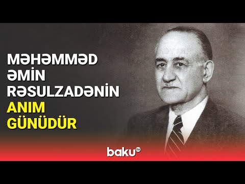 Azərbaycan Xalq Cümhuriyyətinin yaradıcısı Məhəmməd Əmin Rəsulzadənin vəfatından 69 il ötür
