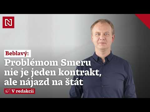 Miroslav Beblavý: Problémom Smeru nie je jeden kontrakt, ale nájazd na štát
