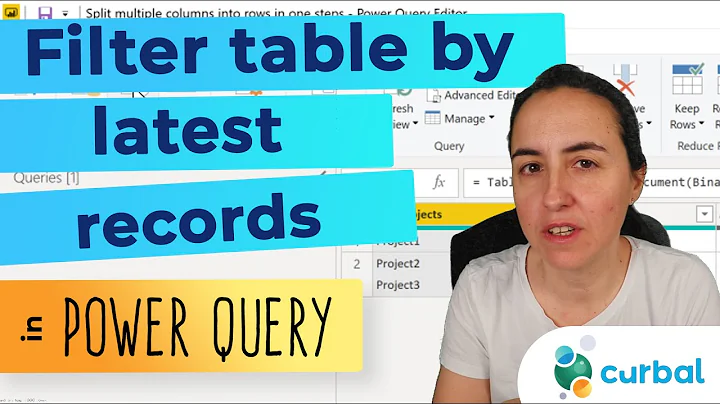 How to filter a table to show only most recent date by group in Power Query