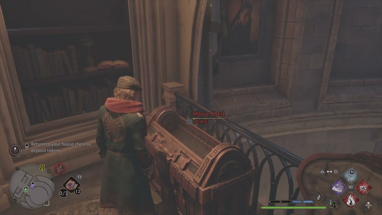 Hogwarts Legacy house token glitch