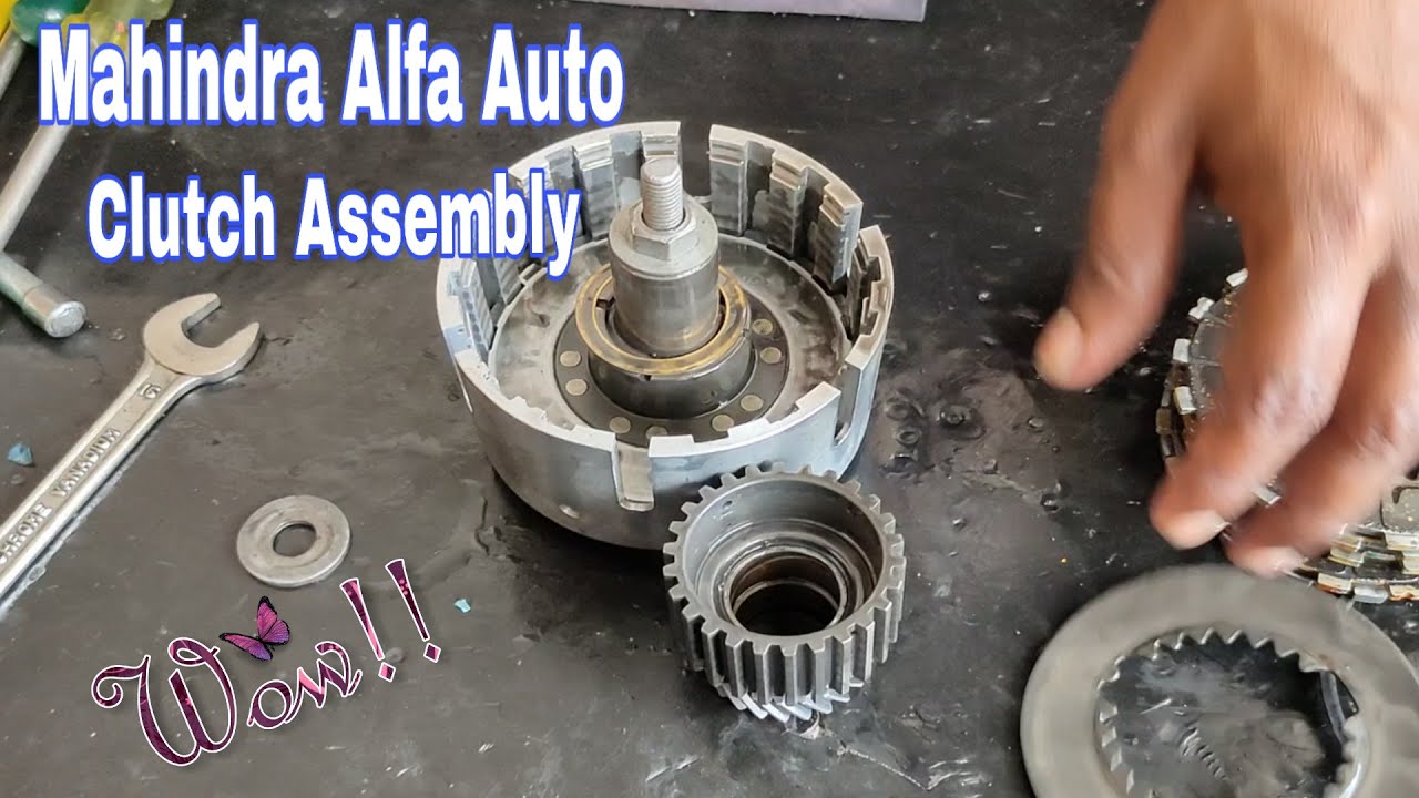 Mahindra Alfa Auto Clutch Assembly YouTube