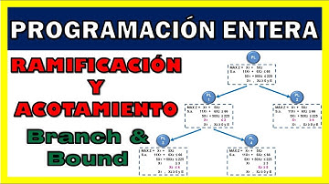PROGRAMACIÓN ENTERA: RAMIFICACIÓN Y ACOTAMIENTO | EJEMPLO