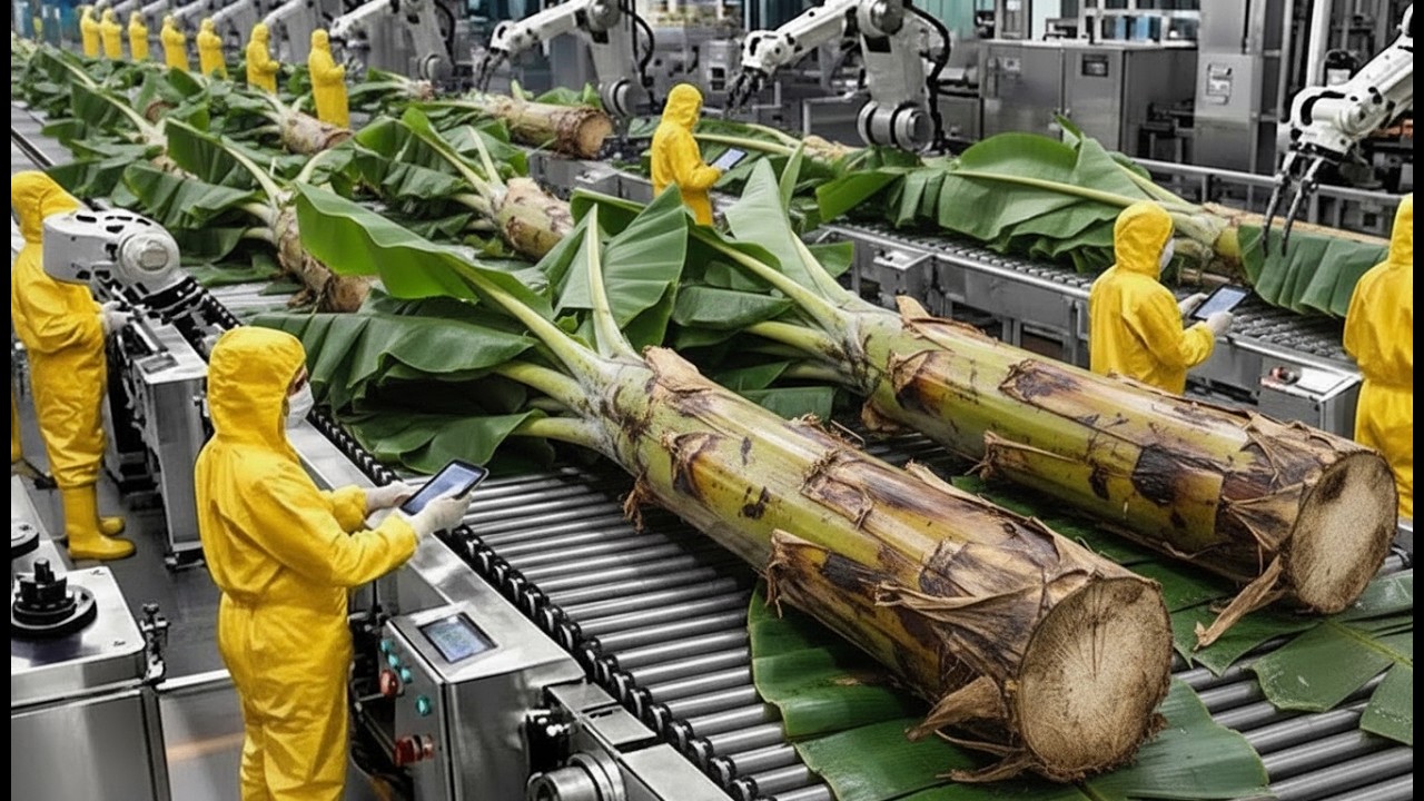 Dentro da MEGA Fábrica HIGH-TECH da BANANEIRA A TECIDOS  de BILHOS- Processo Completo...