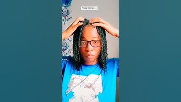 Moisturize my mini twists with me #type4hair #minitwists #naturalhair #fenugreekseeds
