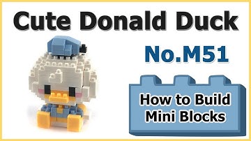 How to Build Mini Blocks Dream Castle Donald Duck M51 Review Instructions Specifications