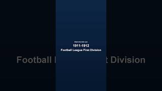 Premier League 1911-1912 Title Race | Table Progression #premierleague      #leaguetable #titlerace