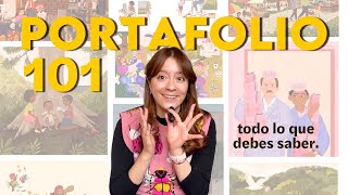 cómo crear tu portafolio de ilustración infantil ✯ (y no morir en el intento)