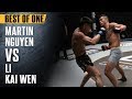 ONE: Best Fights | Martin Nguyen vs. Li Kai Wen | Face-off Between Two Highly Aggressive Athletes