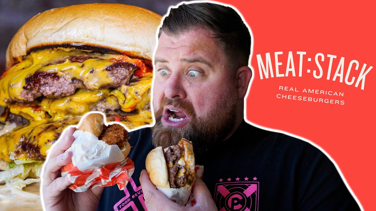 WE REVIEW MEATSTACK IN LEEDS FOOD REVIEW CLUB YouTube