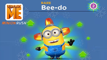 Bee-do Minion Rush Level Up Costume gameplay walkthrough android