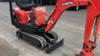 Kubota K008-3 walk around