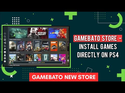 GameBato Store - Install Games Directly On PS4 | New PS4 Store