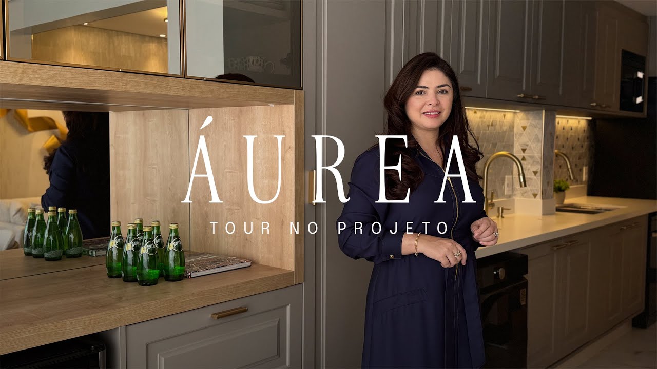 TOUR APARTAMENTO INTEGRADO DE 69M² - PROJ. ÁUREA - ARQUITETA HELEN GRANZOTE