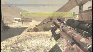 MW2 1v1 Quicksopes: 15-0 RAPE MUST WATCH!!