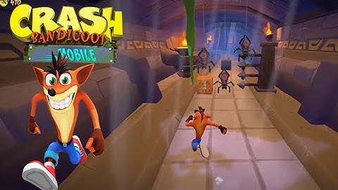 CRASH BANDICOOT ON THE RUN: LEVEL 7 BATTLE MODE IN TEMPLE RUINS
