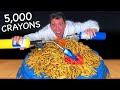 I Made The Largest Crayon In The World (5,000+ Crayons Melted)