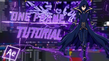 How To Make One Frame Glitche | After Effects Tutorial