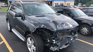 Mercedes Benz ML350 2015 Accident Repair Management Service