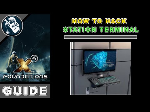 X4 Foundations How to Hack Station Terminal (Beginner x4 Guide)