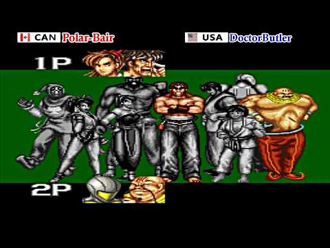 Fighter's History - Mizoguchi Kikiippatsu!! (SUPER NES) - Polar-Bair vs DoctorButler