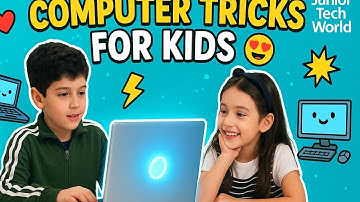 💻 Shortcut Key Ka Magic |  Junior Tech World khushi and mayank shikhe shortcut key#computerlearning