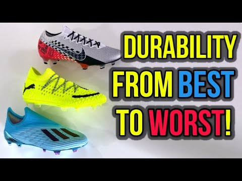 WHICH BRAND MAKES THE MOST DURABLE FOOTBALL BOOTS? - NIKE, ADIDAS OR ...