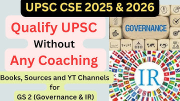 Booklist for UPSC Mains GS2 - Governance & IR |Indian Polity |UPSC Books/YT Channels
