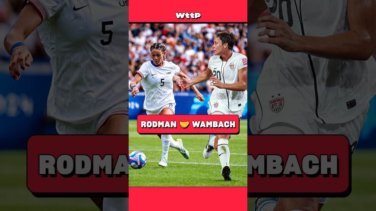 Trinity Rodman. Abby Wambach. Two fiery competitors who would’ve been unstoppable together 🔥