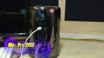 Mac Pro 2013 SSD replacement and macos installation