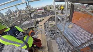 Trabajo en las alturas scaffold  Allan Hernandez