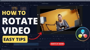 How to Rotate & Flip Video in DaVinci Resolve