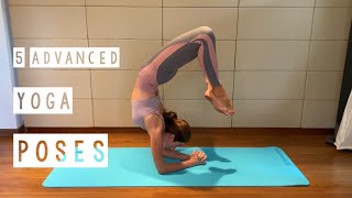 Yoga advanced asanas with names?‍️ 5  advanced yoga poses to practice at home 