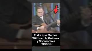 El DÍA que MARCOS WITT SORPRENDIÓ a TODOS tocando LA GUITARRA y este CORO ...  #shorts #guitarra