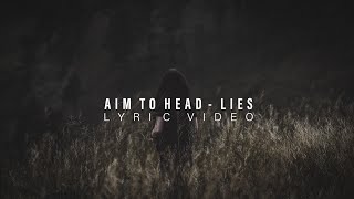 AIM TO HEAD - LIES (Official Lyric Video) | Industrial Metal / Cyberpunk / Cybergoth