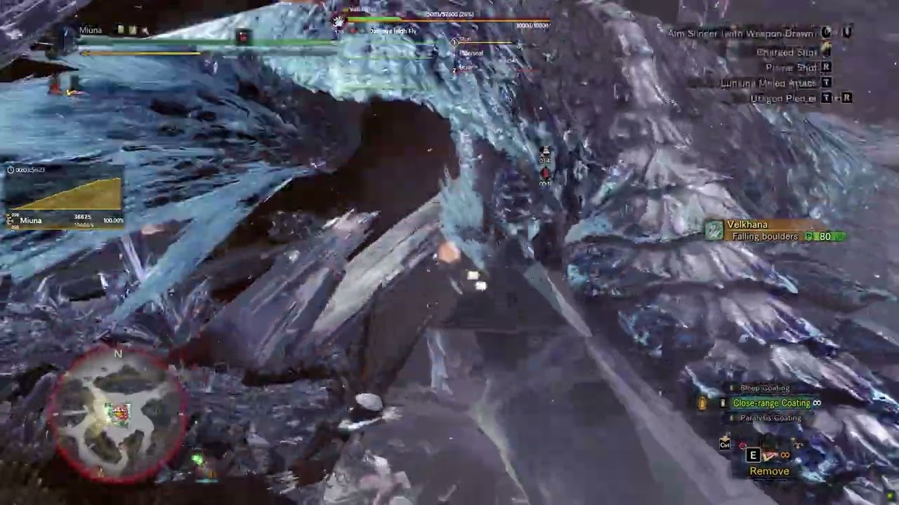 MHWI (PC) | Arch-tempered Velkhana Bow 5'43"10