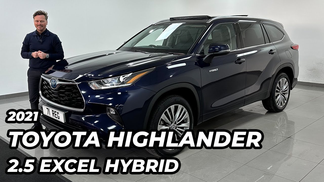 2021 Toyota Highlander 2.5 Excel Hybrid