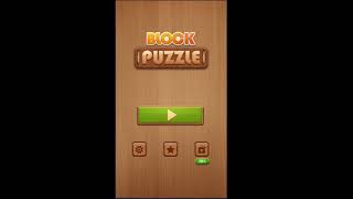 Wood Block Puzzle - My first few minutes in game screenshot 1