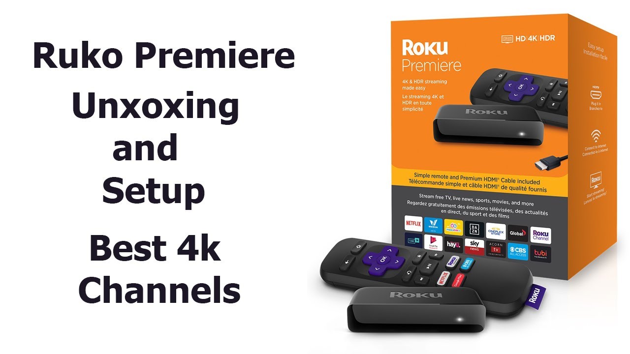 Roku Premiere HD/4K/HDR Streaming Media Player Setup and Review