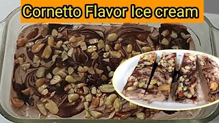 Cornetto Flavor Ice-cream Bar |Chocolate Ice cream Recipe| Chocolate Cornetto Recipe by SumRums