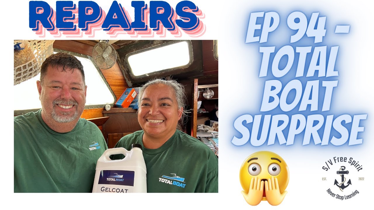 ⁣Ep 95 - Total Boat Unbox Sailing Free Spirit